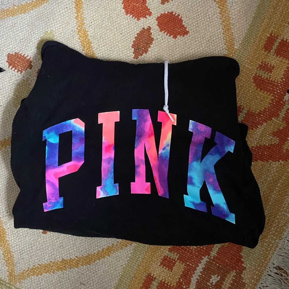 PINK black hoodie